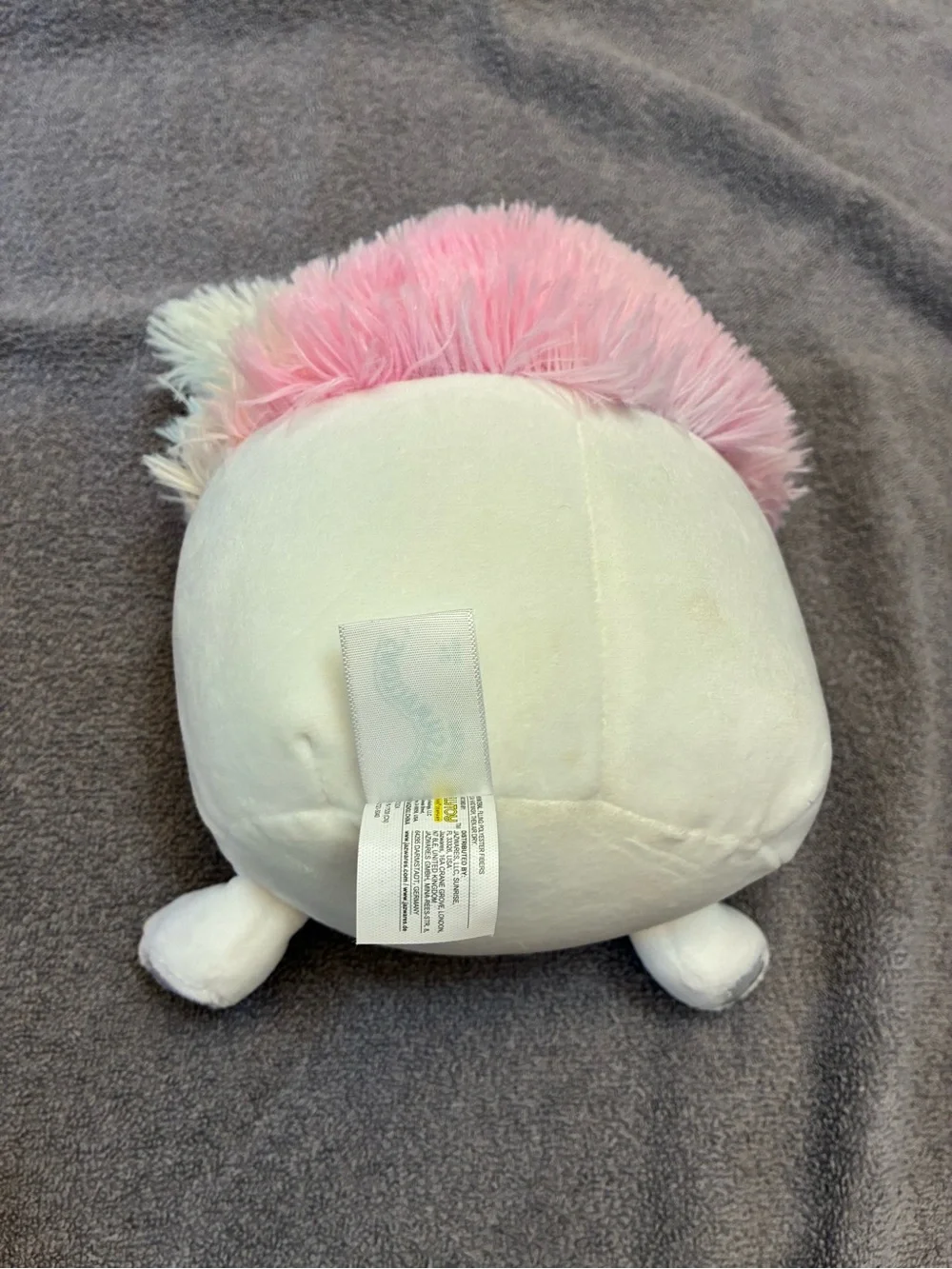Squishmallows Pastel Rainbow Plush with Cream Body